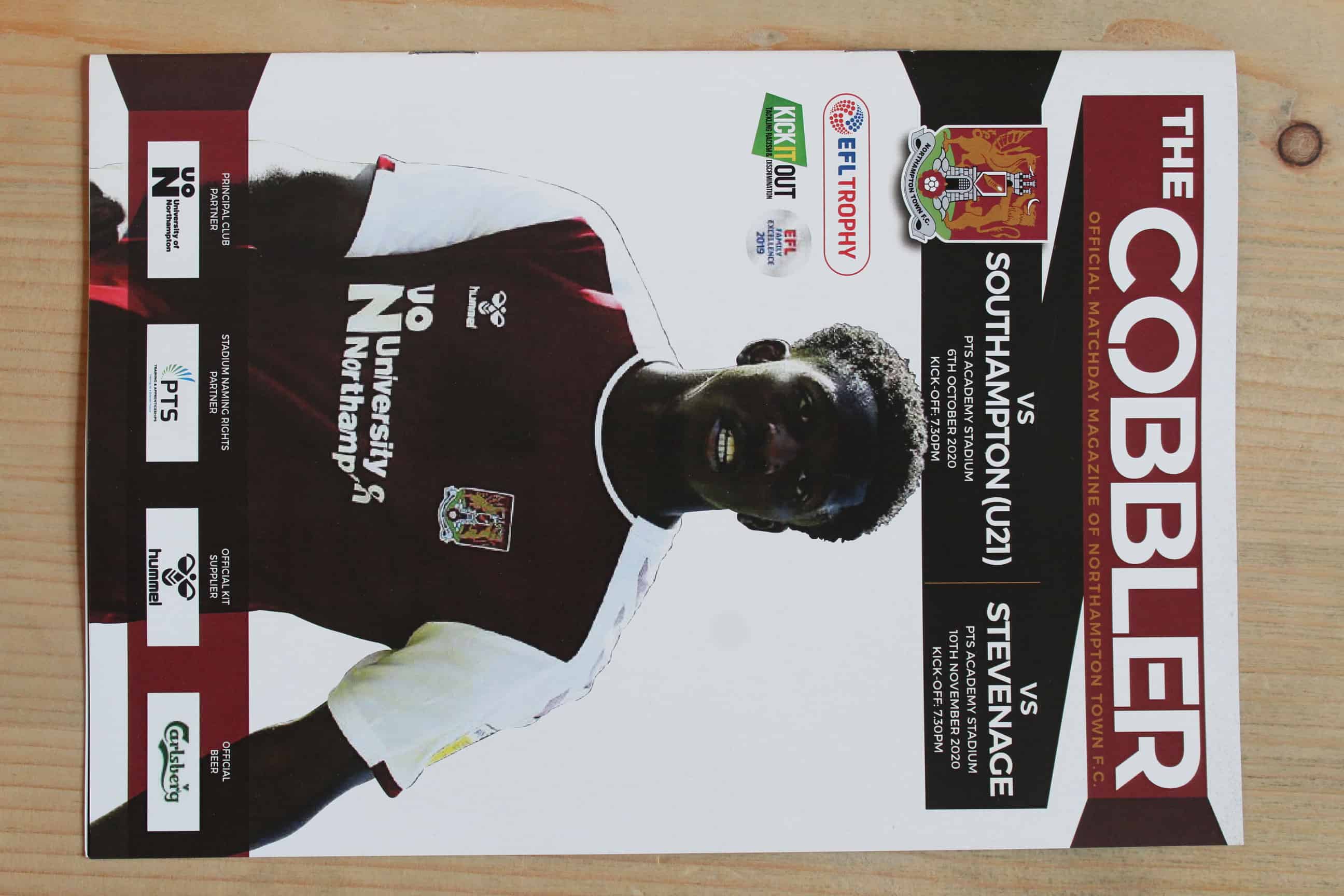 Northampton Town FC v Southampton (U21`s)